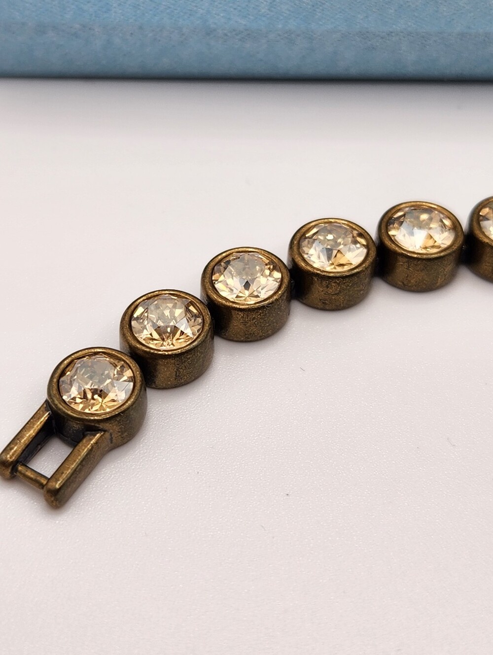 Touchstone Crystal Ice Bracelet, Golden Shadow